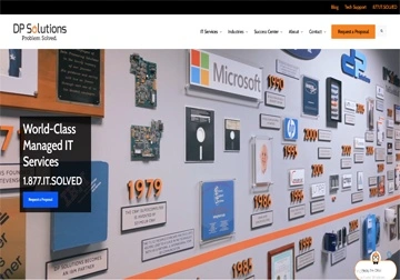 DP Solutions web genisis sreenshort