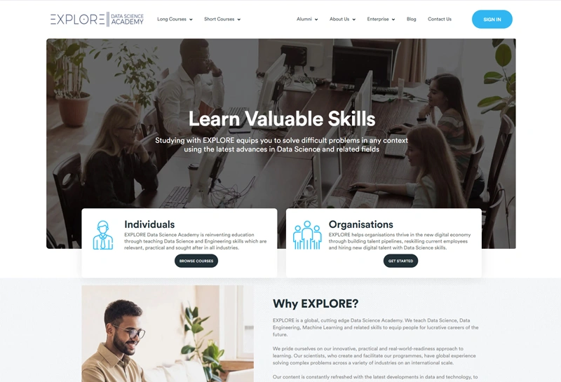 explore datascience