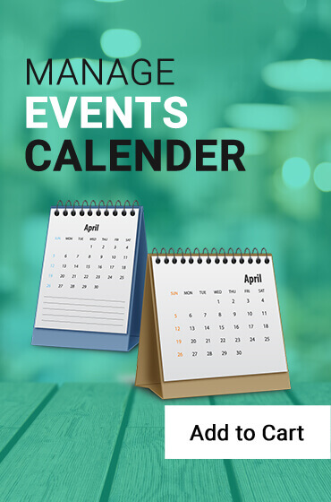 manage events calender